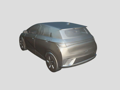 BYD Dolphin 2024 3D Model