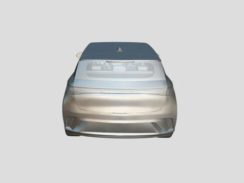BYD Dolphin 2024 3D Model