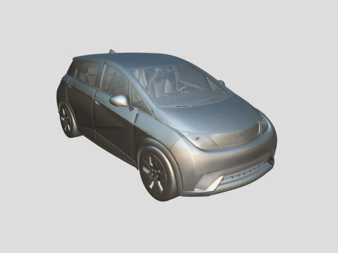 BYD Dolphin 2024 3D Model