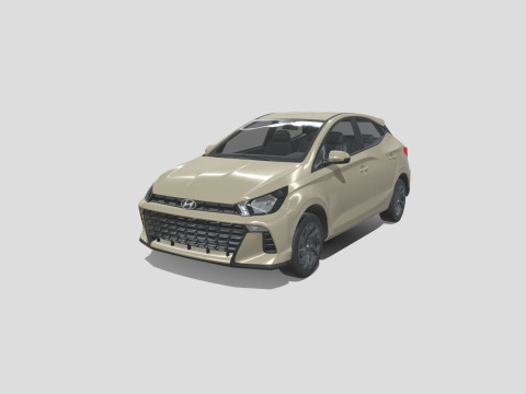 Hyundai HB20 2024 3D Модель