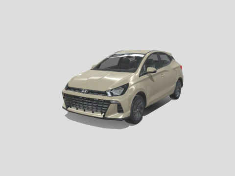 Hyundai HB20 2024 3D Model