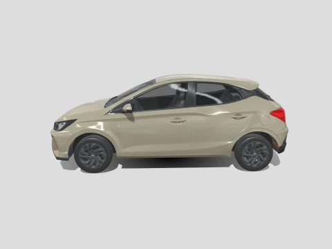 Hyundai HB20 2024 3D Model