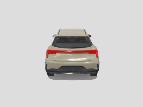 Hyundai HB20 2024 3D Model