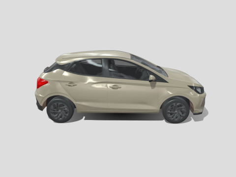 Hyundai HB20 2024 3D Модель