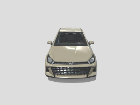 Hyundai HB20 2024 3D Model
