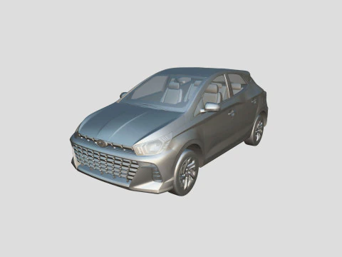 Hyundai HB20 2024 3D Model