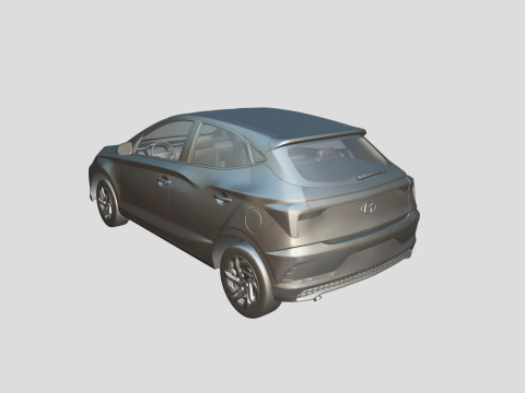 Hyundai HB20 2024 3D Модель