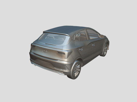 Hyundai HB20 2024 3D Модель