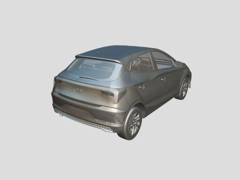 Hyundai HB20 2024 3D Model