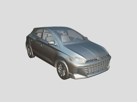 Hyundai HB20 2024 3D Model