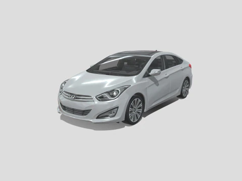 Hyundai I40 Sedan 2019 3D Model