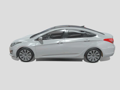 Hyundai I40 Sedan 2019 3D Model