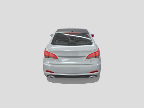 Hyundai I40 Sedan 2019 3D 모델