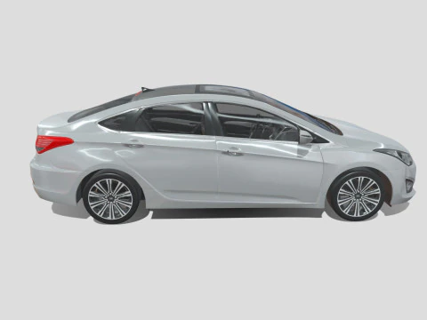 Hyundai I40 Sedan 2019 3D Model