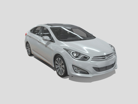 Hyundai I40 Sedan 2019 3D 모델