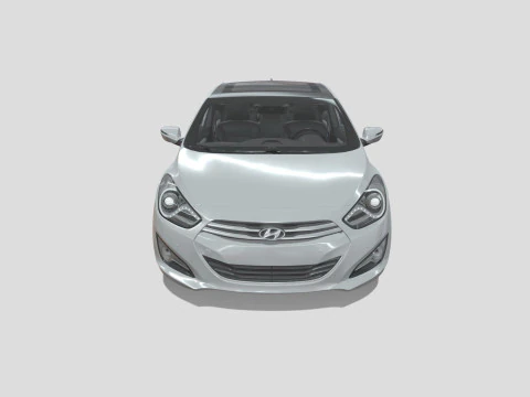 Hyundai I40 Sedan 2019 3D Model