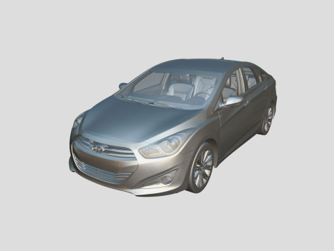 Hyundai I40 Sedan 2019 3D 모델