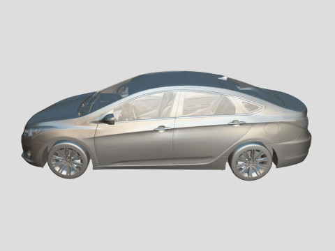 Hyundai I40 Sedan 2019 3D 모델