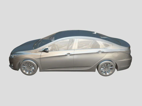 Hyundai I40 Sedan 2019 3D Model