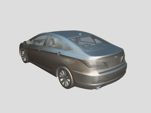 Hyundai I40 Sedan 2019 3D 모델