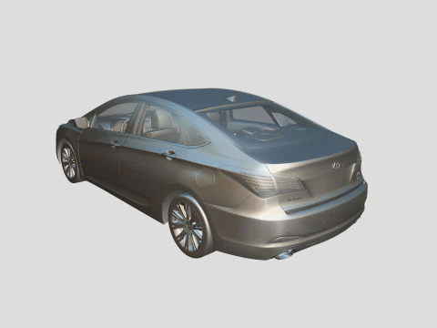 Hyundai I40 Sedan 2019 3D Model