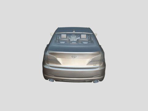 Hyundai I40 Sedan 2019 3D 모델
