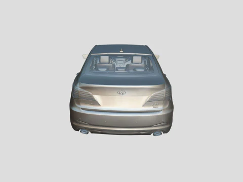 Hyundai I40 Sedan 2019 3D Model