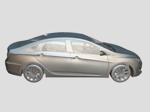 Hyundai I40 Sedan 2019 3D 모델