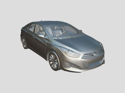 Hyundai I40 Sedan 2019 3D Model
