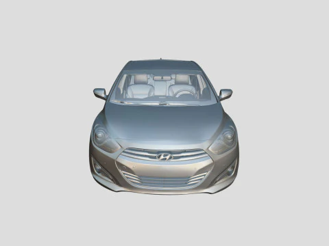 Hyundai I40 Sedan 2019 3D Model