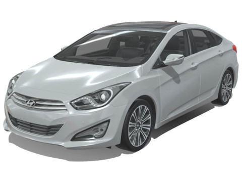 Hyundai I40 Sedan 2019 3D Model