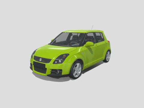 Suzuki MK1 Swift 2014 3D Model