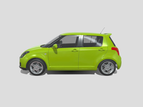 Suzuki MK1 Swift 2014 3D Модель