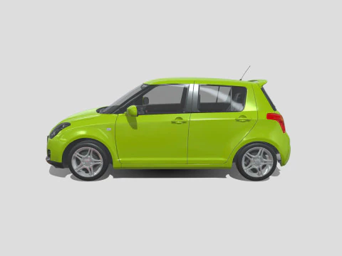 Suzuki MK1 Swift 2014 3D Model