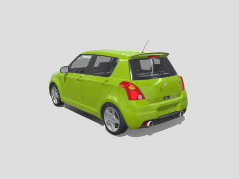 Suzuki MK1 Swift 2014 3D Модель