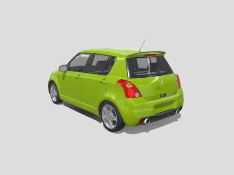 Suzuki MK1 Swift 2014 3D Model