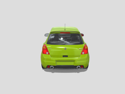 Suzuki MK1 Swift 2014 3D Модель