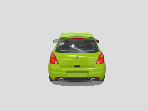 Suzuki MK1 Swift 2014 3D Model