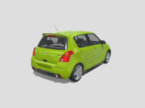 Suzuki MK1 Swift 2014 3D Model