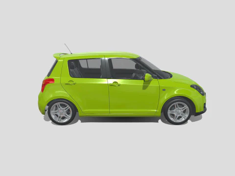 Suzuki MK1 Swift 2014 3D Model