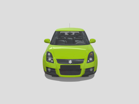 Suzuki MK1 Swift 2014 3D Модель