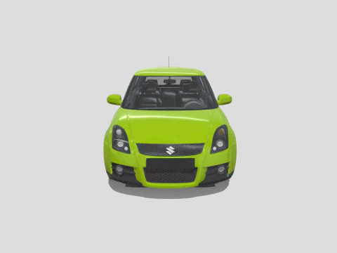 Suzuki MK1 Swift 2014 3D Model