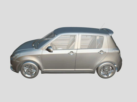 Suzuki MK1 Swift 2014 3D Model
