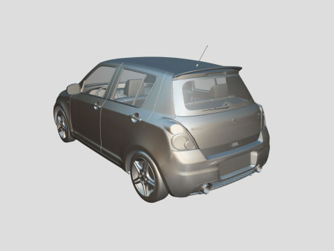 Suzuki MK1 Swift 2014 3D Модель