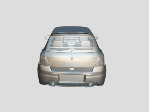 Suzuki MK1 Swift 2014 3D Модель