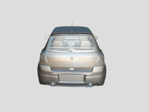 Suzuki MK1 Swift 2014 3D Model