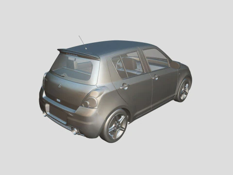 Suzuki MK1 Swift 2014 3D Model