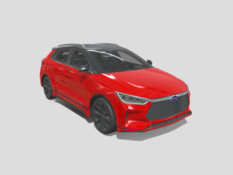 BYD E2 2019 3D 모델