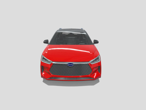 BYD E2 2019 3D 모델