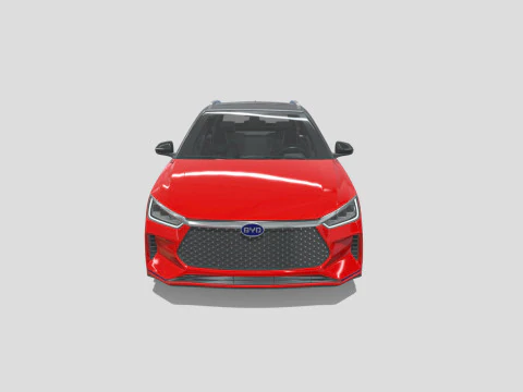 BYD E2 2019 3D Model